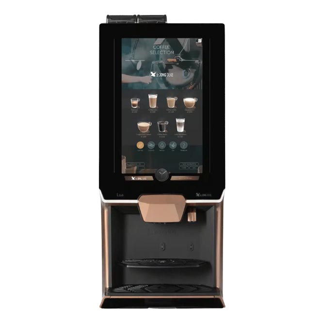 A modern coffee machine. Office Coffee Service​ from Avcoa Vending, Chicago, IL.