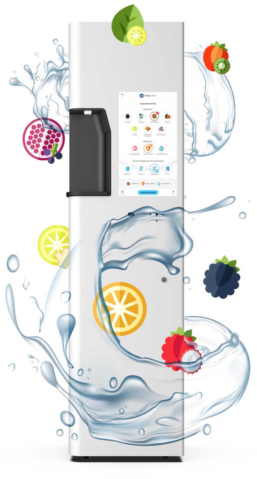 Modern Water Cooler - Office Water Service, Avcoa Vending Chicago, IL