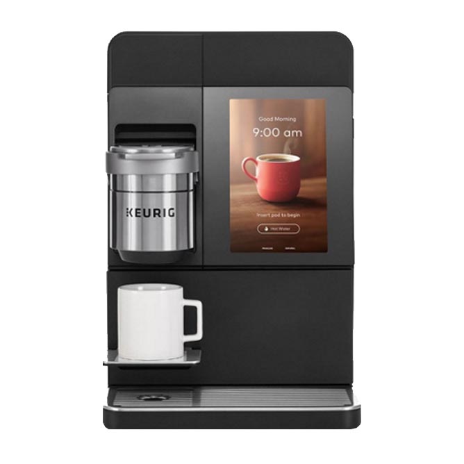 A modern coffee machine. Office Coffee Service​ from Avcoa Vending, Chicago, IL.